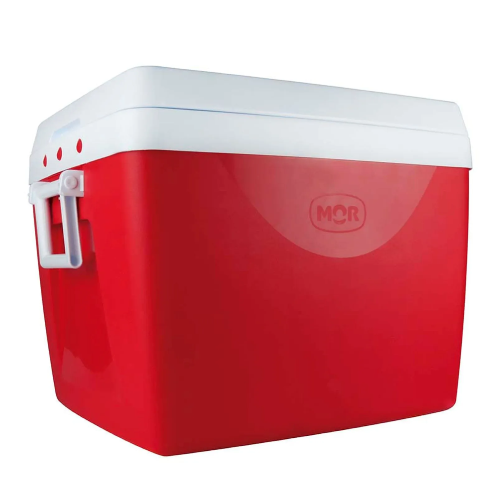Caixa Térmica Cooler 75 Litros Vermelha Mor