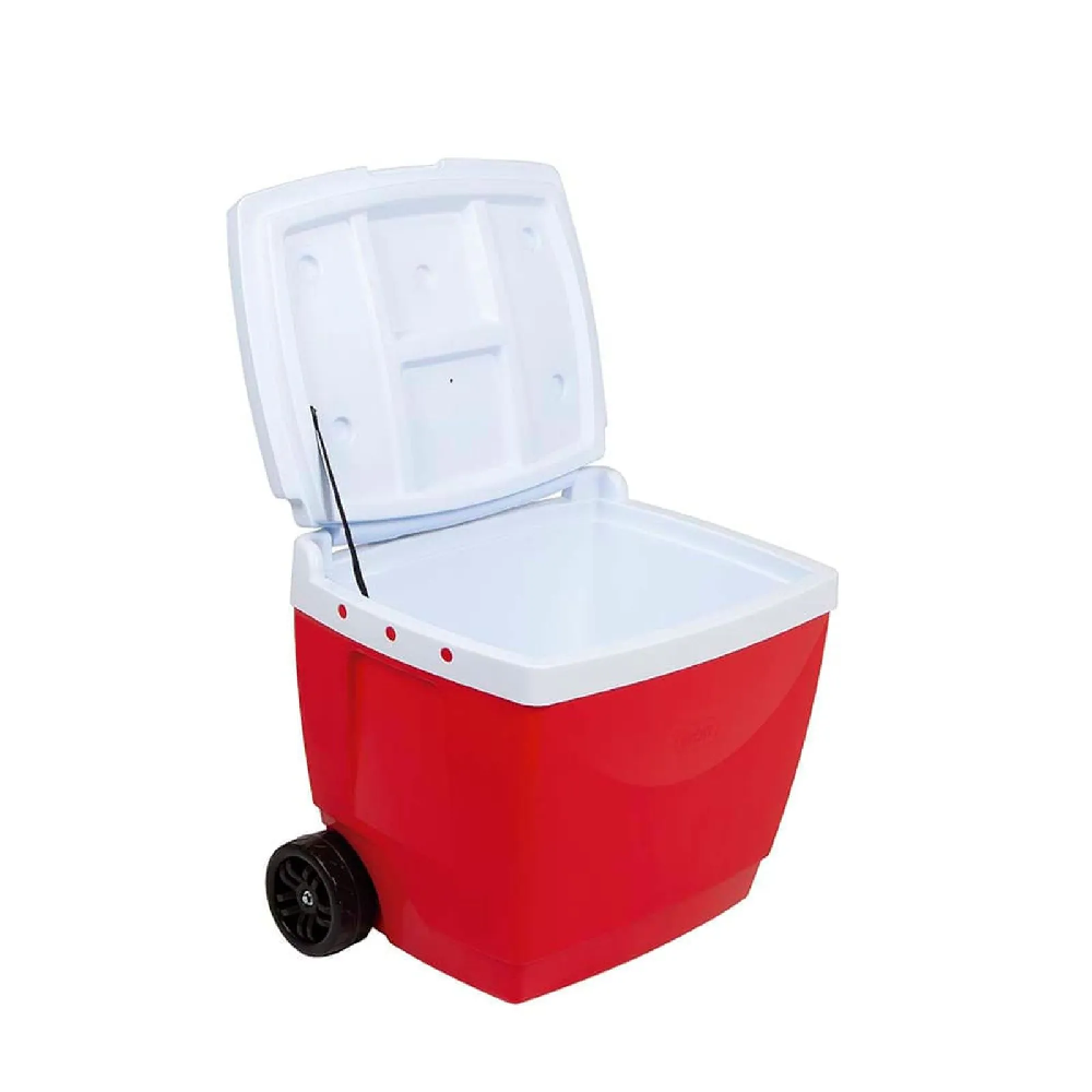 Caixa Térmica Cooler 42 Litros Vermelha Mor