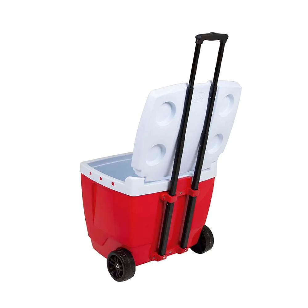 Caixa Térmica Cooler 42 Litros Vermelha Mor