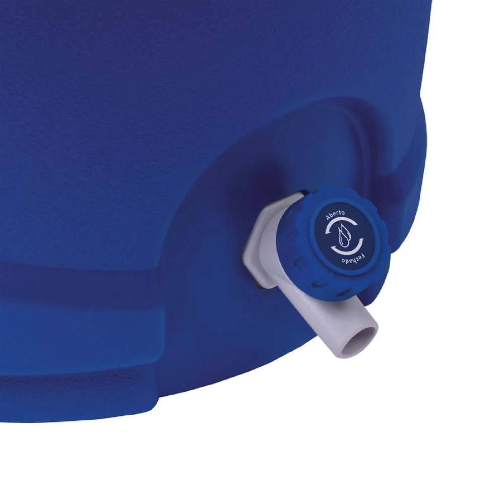 Botijão Térmico Ice 15 Litros Azul Mor
