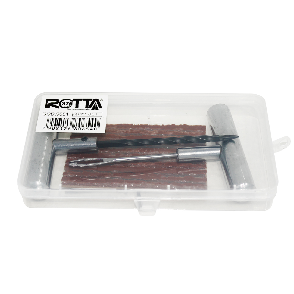 Kit Reparo para Remendo Pneu Moto Rotta 9001