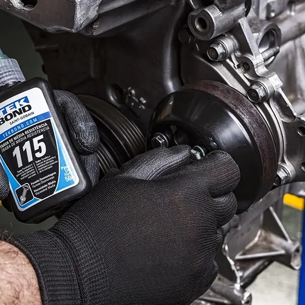 Trava Rosca Torque Médio AT 115 Azul 50g Tekbond