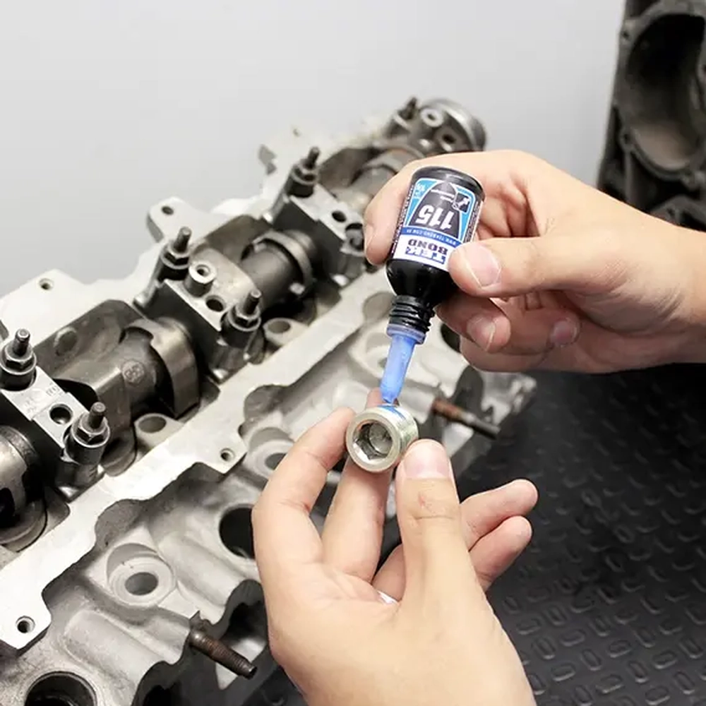Trava Rosca Torque Médio AT 115 Azul 10g Tekbond