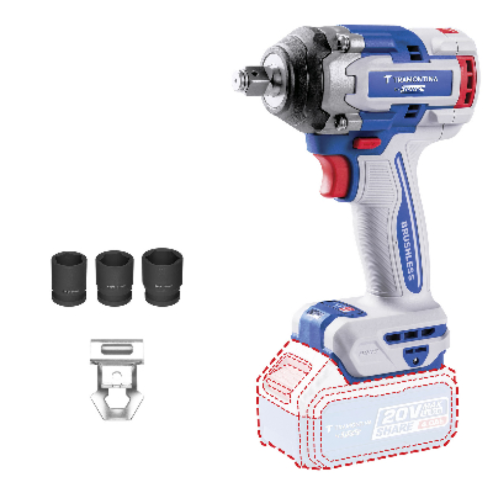 Chave de Impacto Tramontina 1/2 20V Sem Bat./Carreg.