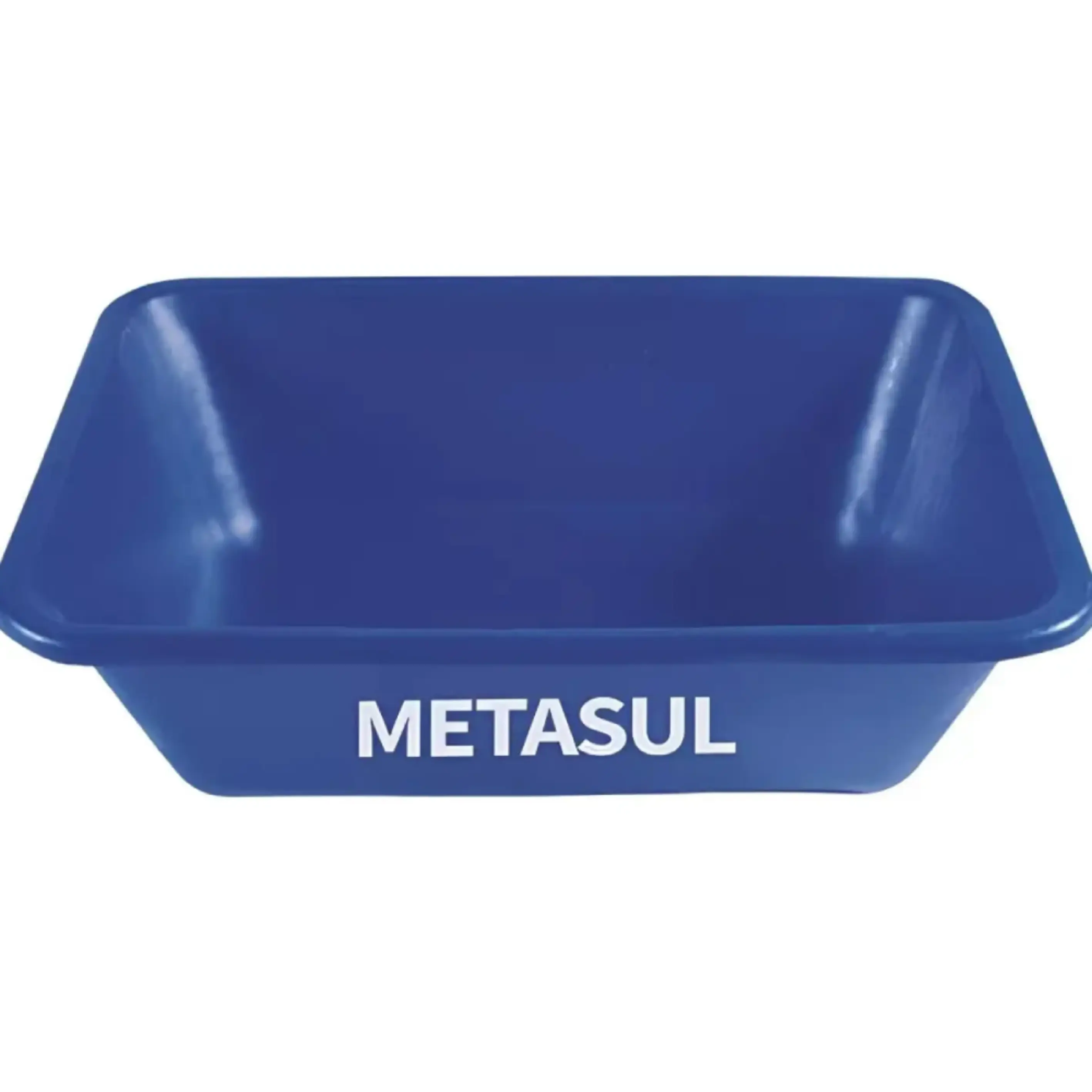 Masseira Plástica 50L 22x72x52cm Azul Metasul