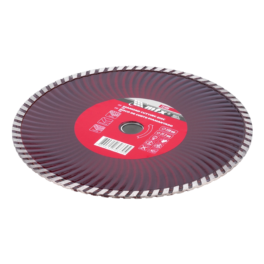 Disco Diamantado Turbo 230mm Corte Seco 731839 MTX 