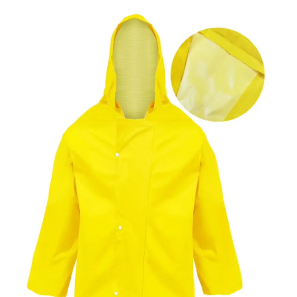 Macacão de PVC Forrado Amarelo G Plastcor
