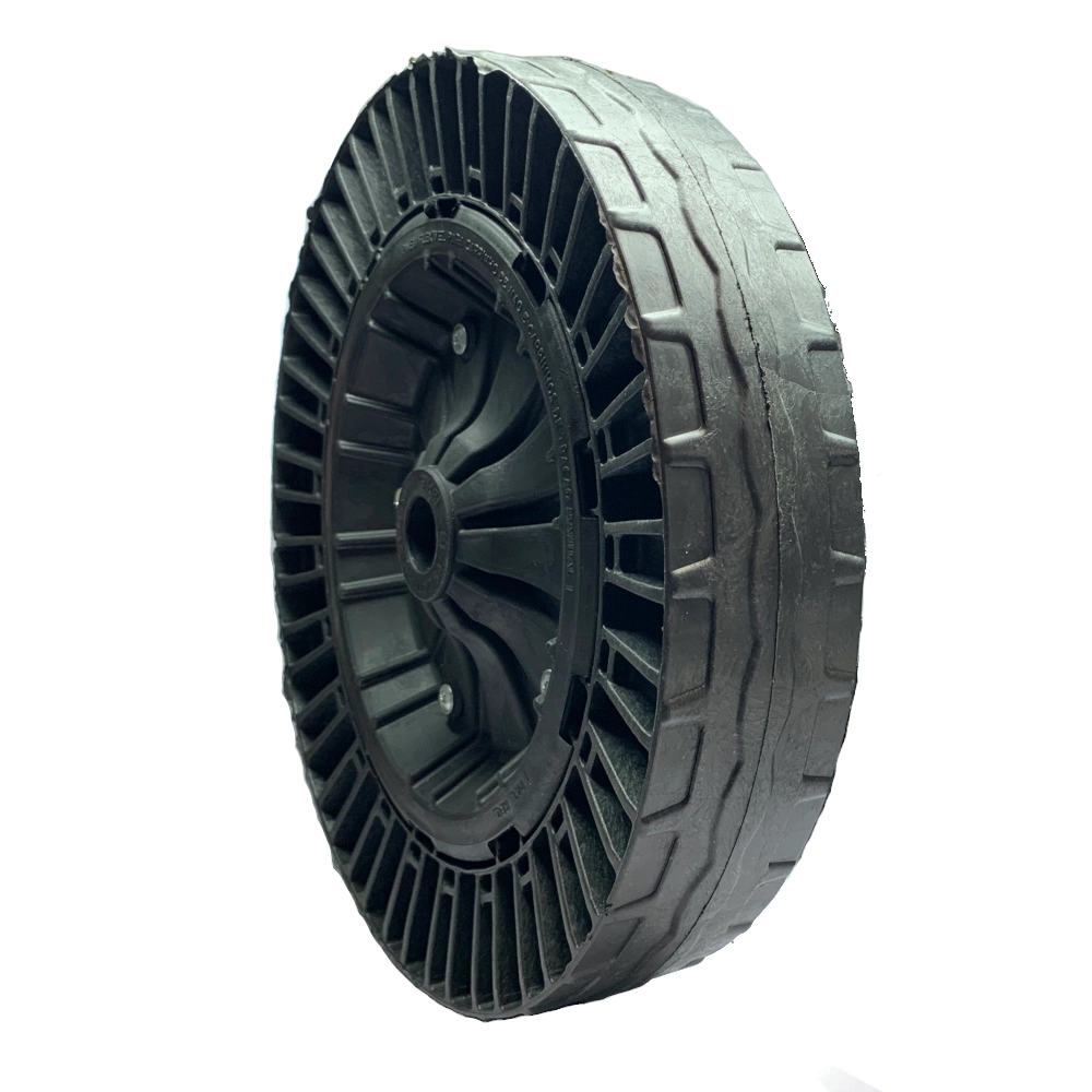 Roda Plana 335 Com 5 Eixos Flex Border FB Pneus