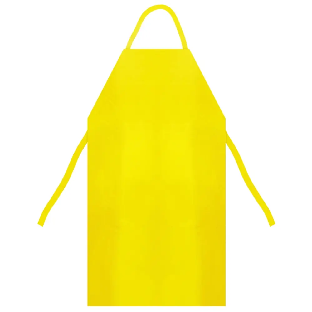 Avental PVC Forrado Amarelo 120x70cm Plastcor