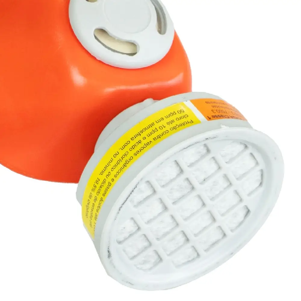 Respirador 1/4 Facial Fit Voga com Filtro EPI Plastcor