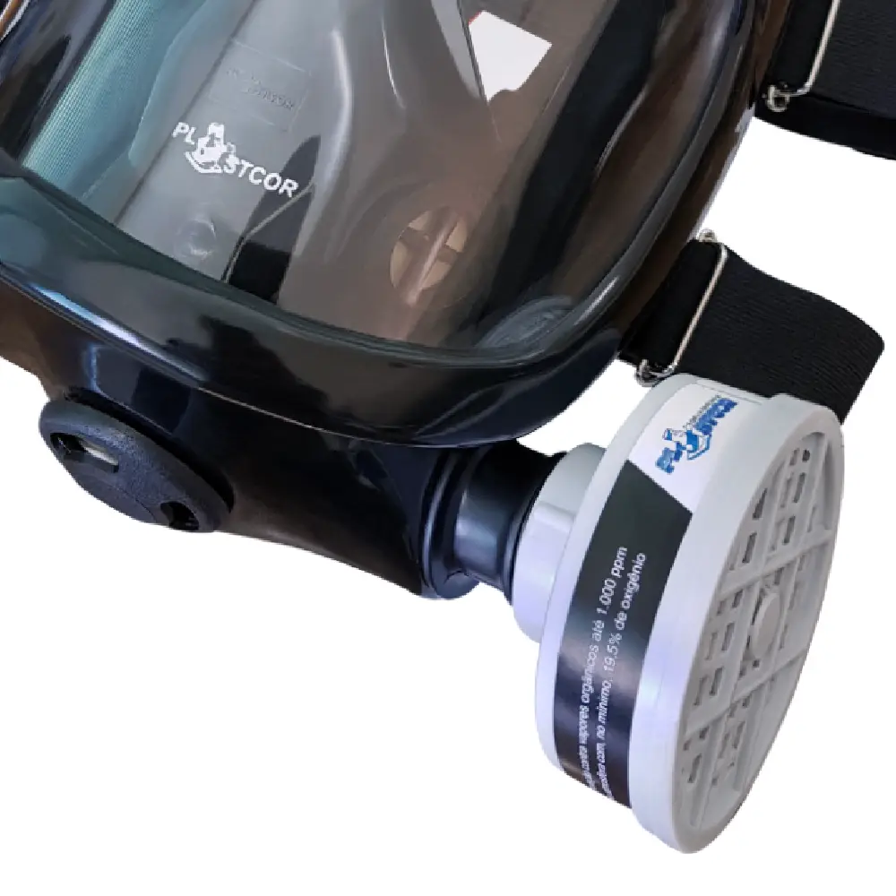 Máscara Facial Panorâmica para 2 Filtros Plastcor