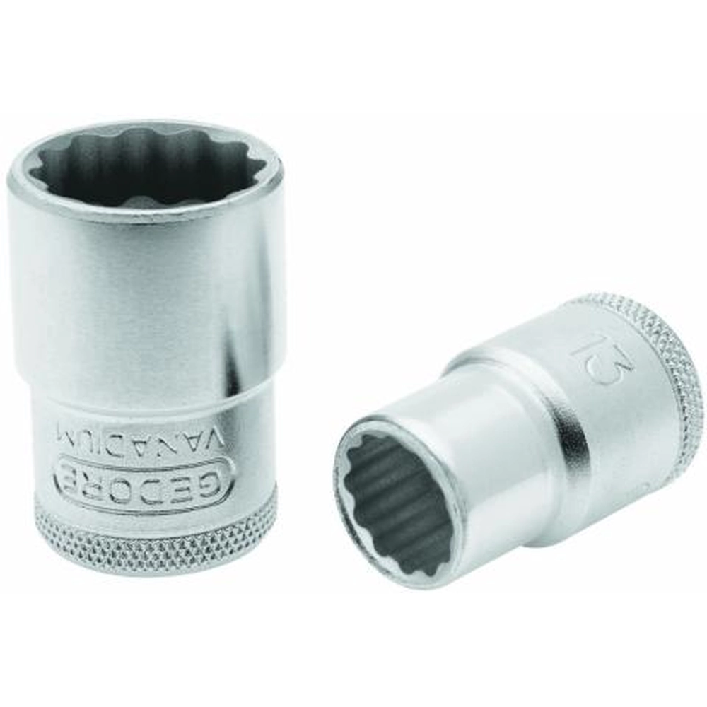Soquete Estriado 1/2 Polegada a 8mm - Gedore