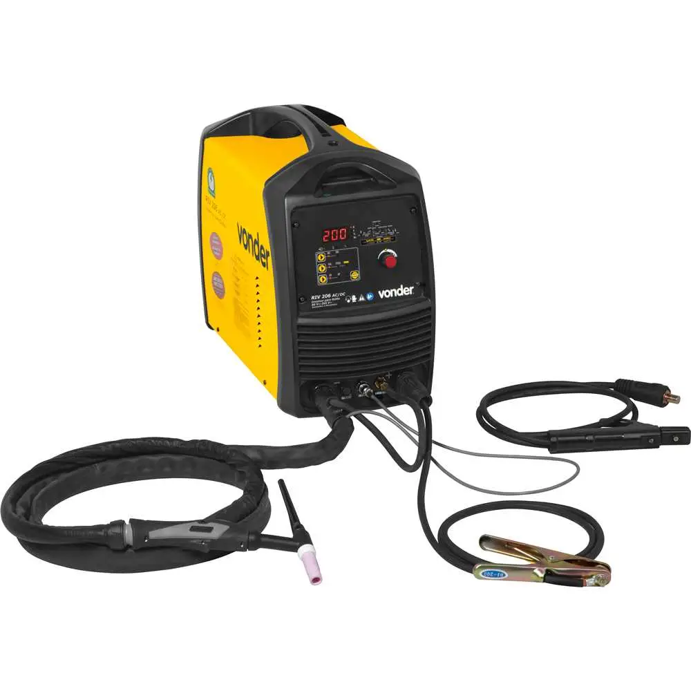 Inversor de Solda TIG AC/DC RIV206 200A Digital Vonder