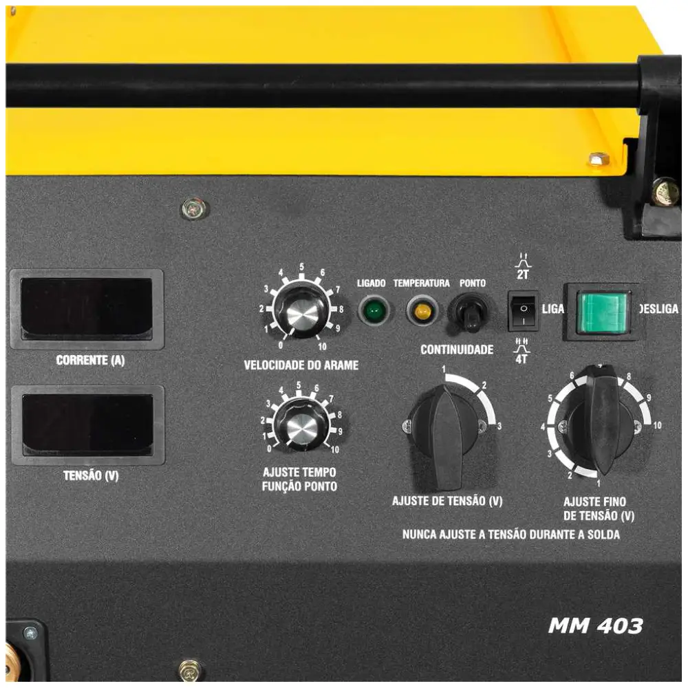 Máquina de Solda MIG/MAG Trifásica MM 403 400A Vonder