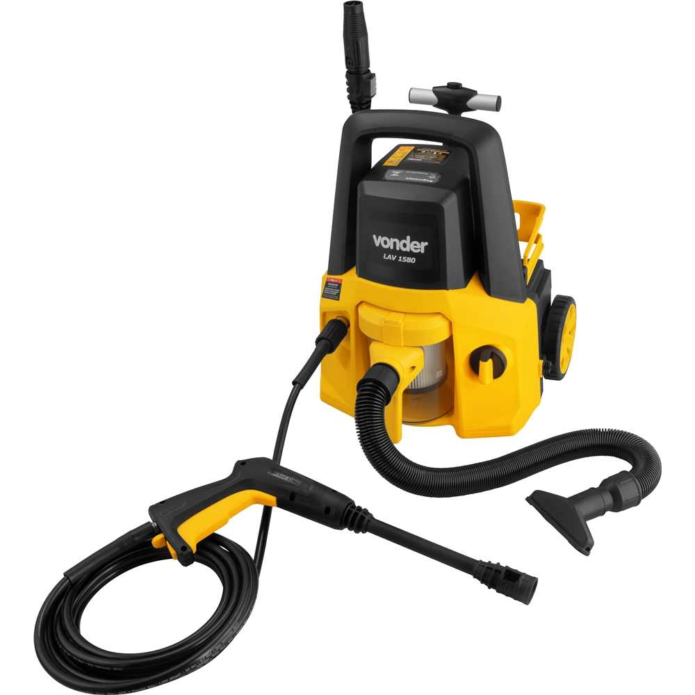 Lavadora Alta Pressão e Aspirador LAV 1580 127V Vonder