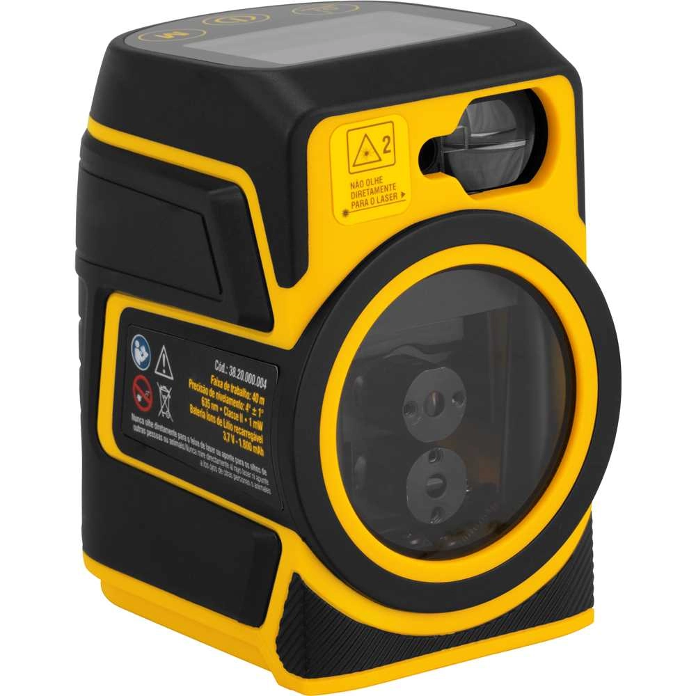 Medidor Laser 40m com Nível Verde MNV 040 Vonder