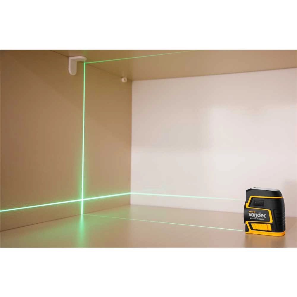 Medidor Laser 40m com Nível Verde MNV 040 Vonder