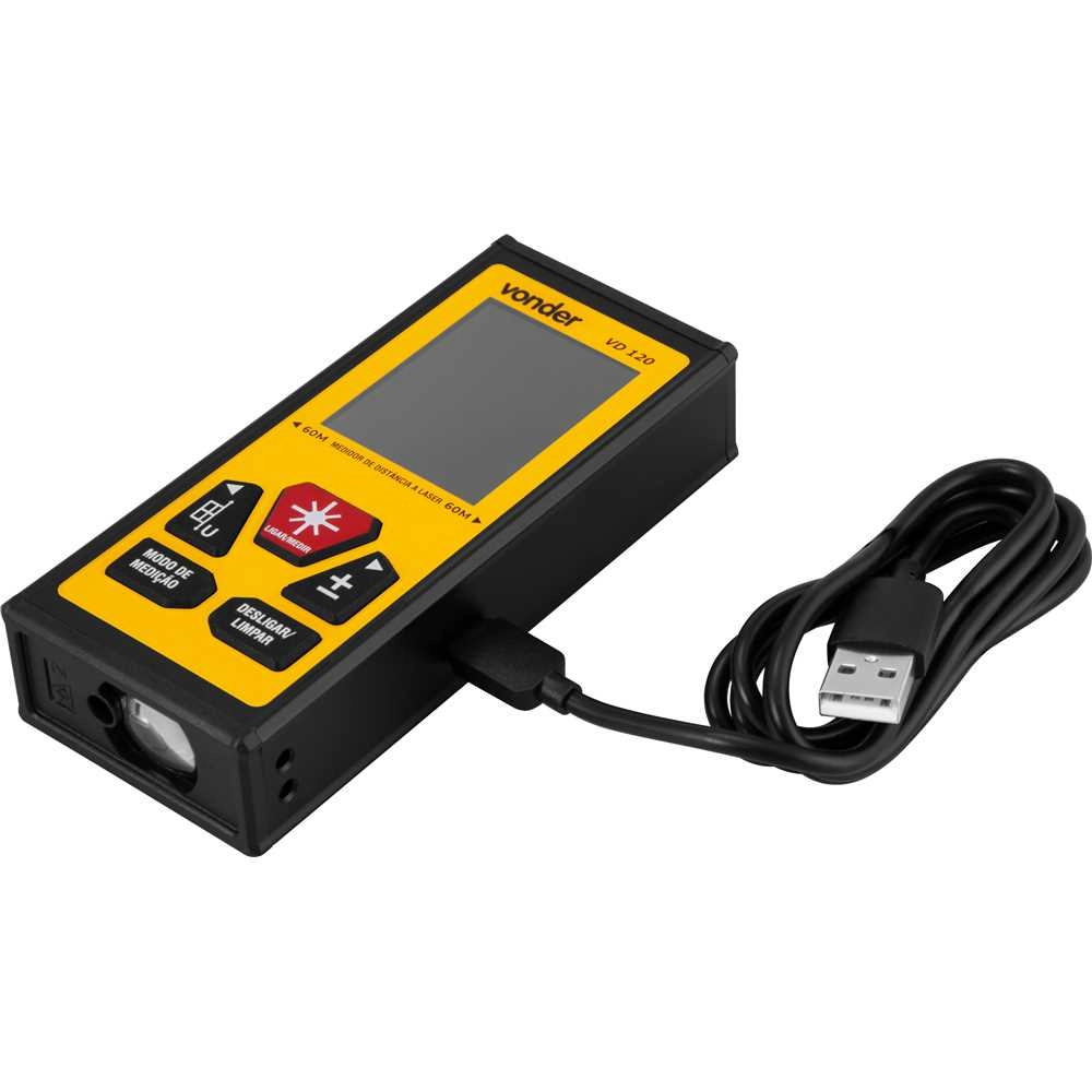 Medidor de Distância Laser 120m VD 120 Vonder