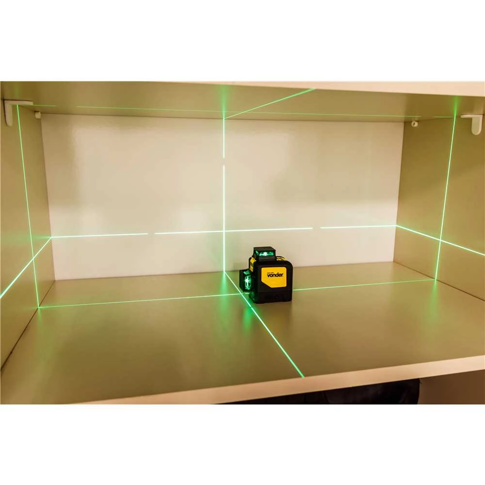 Nível a Laser Verde 30m Recarregável NLR 030 Vonder