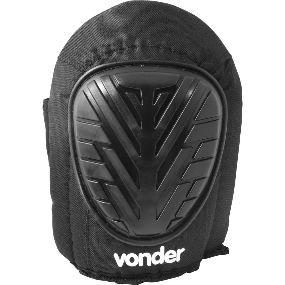 Joelheira de Proteção com Gel Preta Vonder