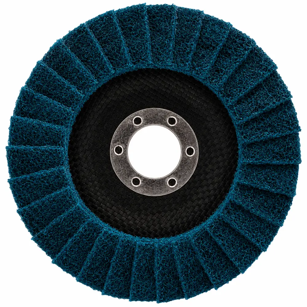 Disco Flap Manta Vortex Azul Muito Fino 115 mm Norton