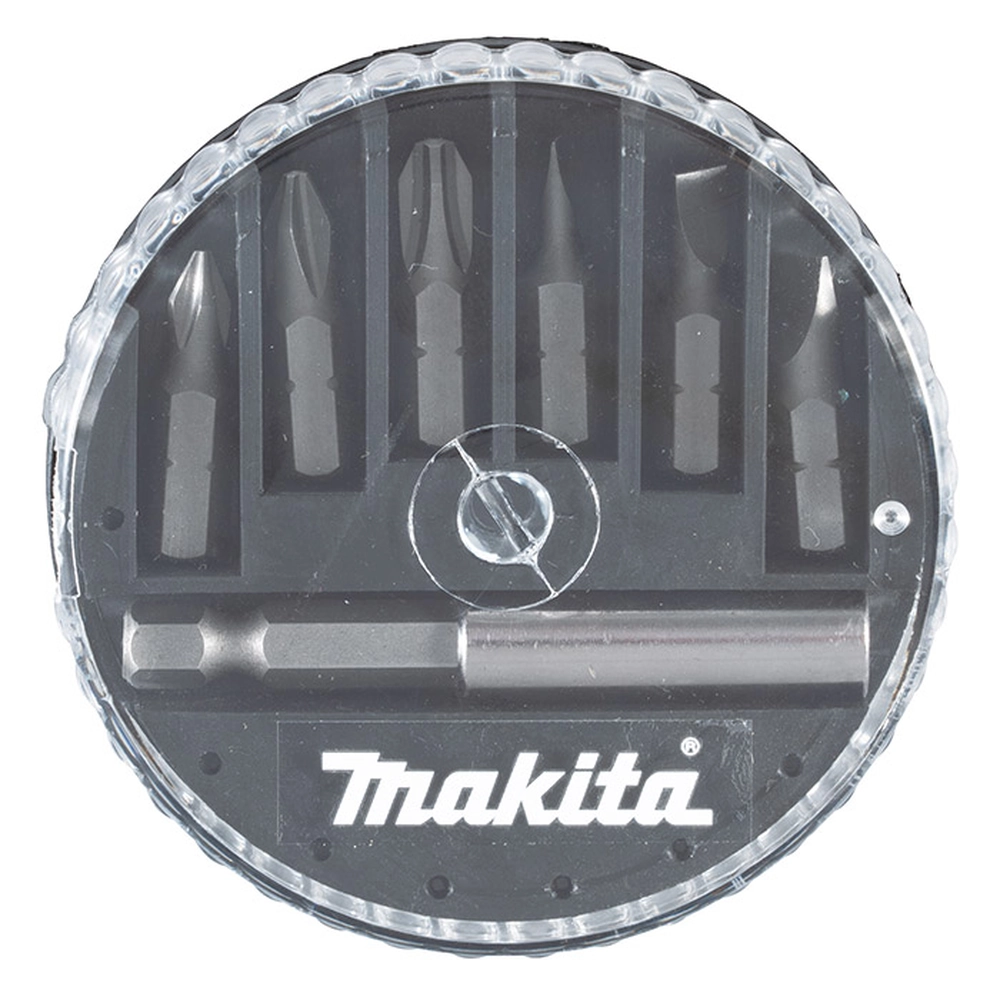Jogo de Bits 7 Peças Estojo Giratório D-15693 Makita