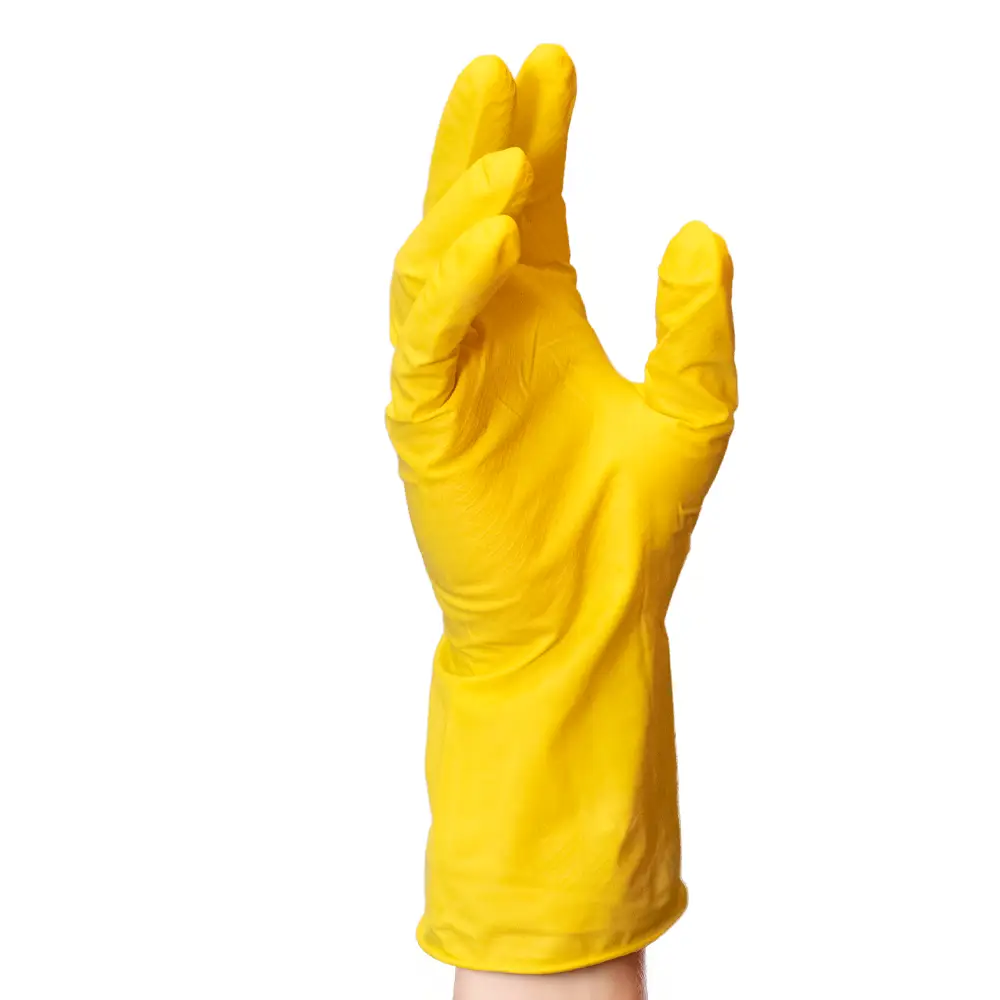 Luva Multiuso Látex Amarela M  5966 Medix