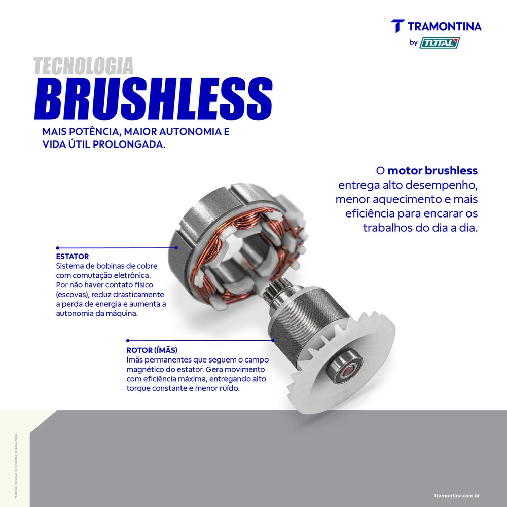 Esmerilhadeira Angular 20V 5 Polegadas Brushless Tramontina