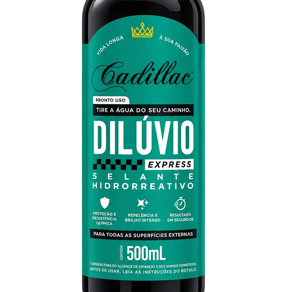 Selante Hidrorreativo Dilúvio Express 500ml Cadillac