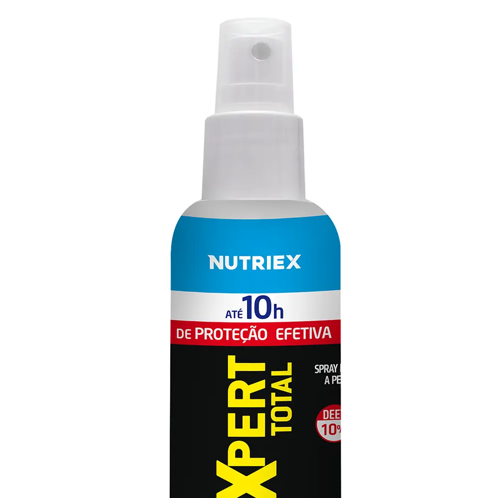 Repelente de Insetos Expert Total 10h Spray 200ml Nutriex