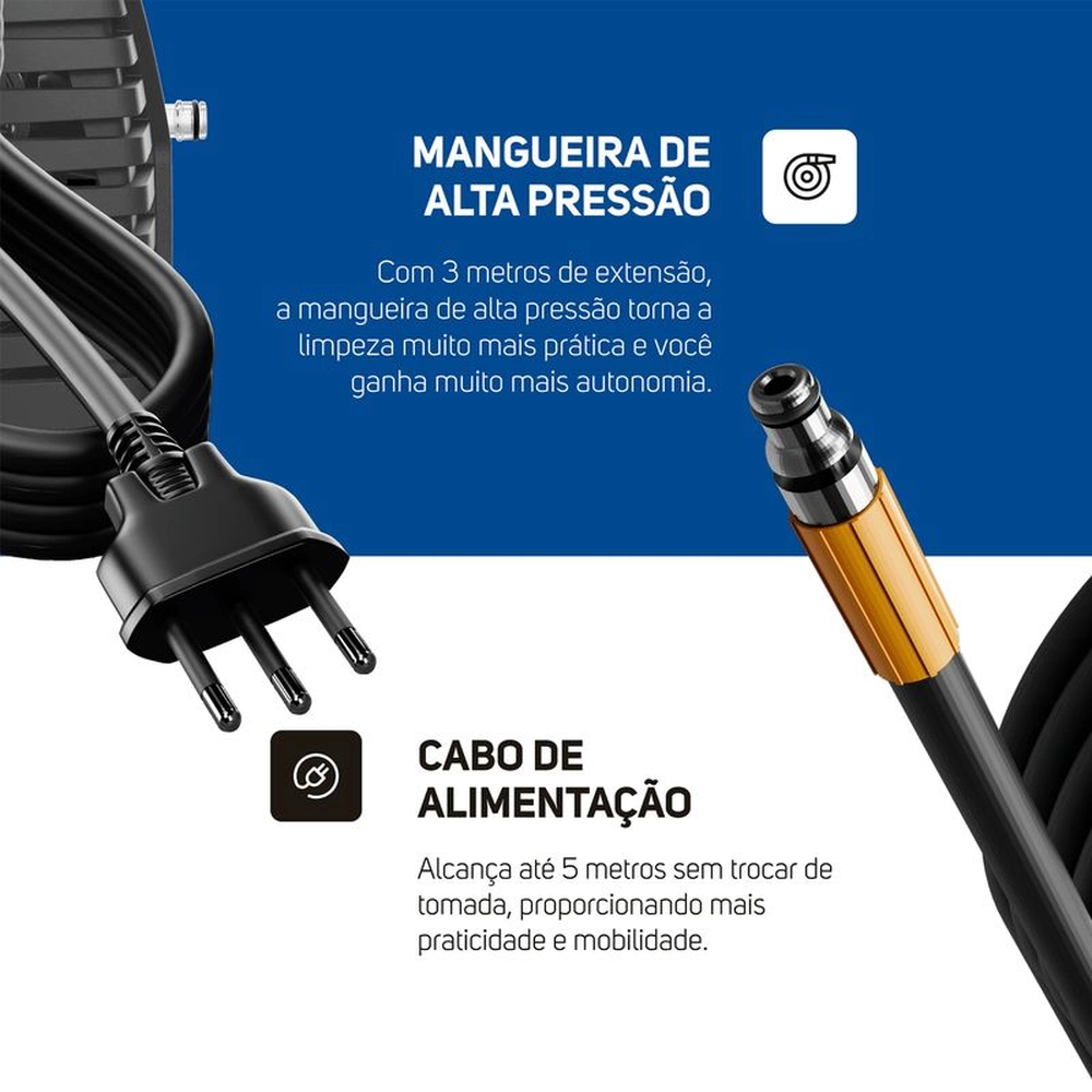 Lavadora Desobstruidora Alta Pressao 2000W WL4000 Wap