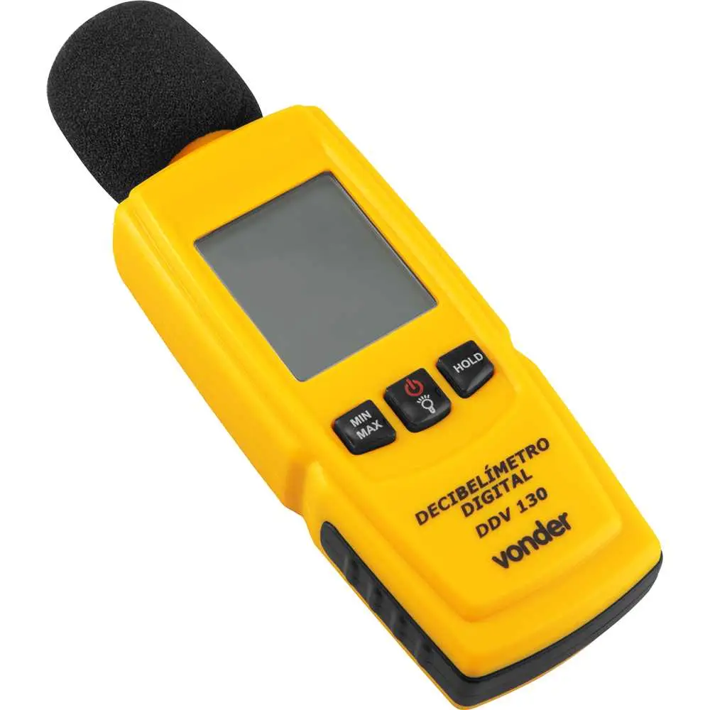 Decibelímetro Digital DDV 130 30-130dB Vonder