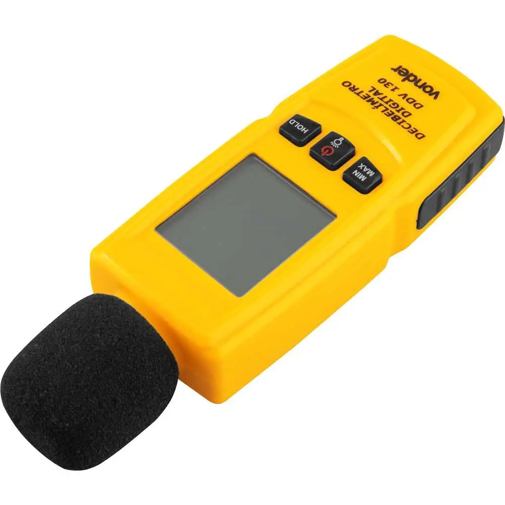 Decibelímetro Digital DDV 130 30-130dB Vonder