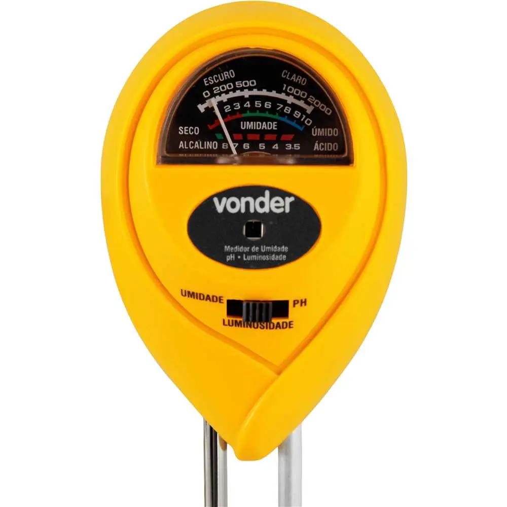 Medidor de Umidade do Solo Vonder