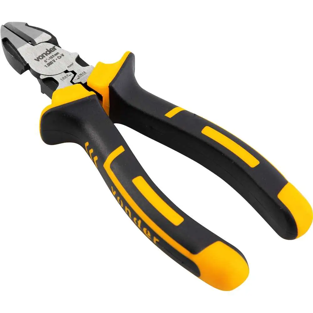 Alicate Corte Diagonal 6 pol. CRV Isolado 1000V Vonder