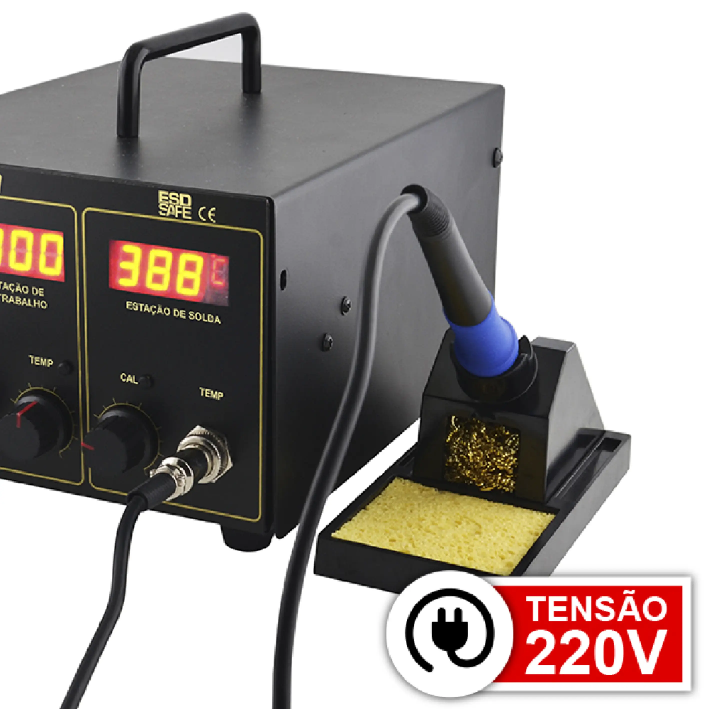 Estação de Solda Retrabalho Digital HK-701X 220V Hikari