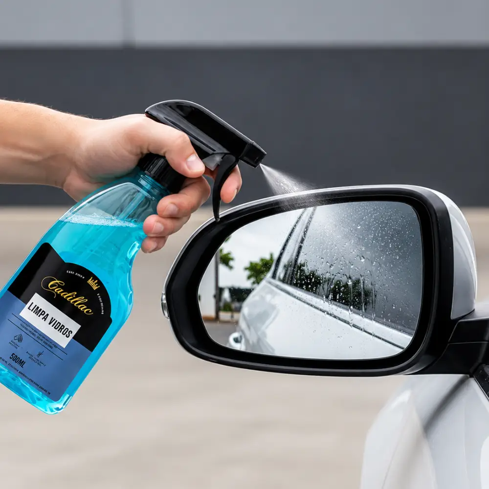 Limpa Vidros 500ml com Borrifador Cadillac