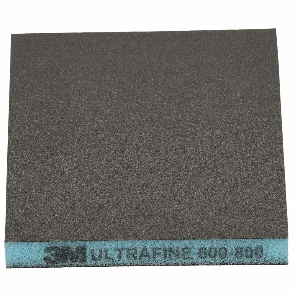 Esponja Abrasiva Dupla Face Grão 600-800 124X98mm 3M