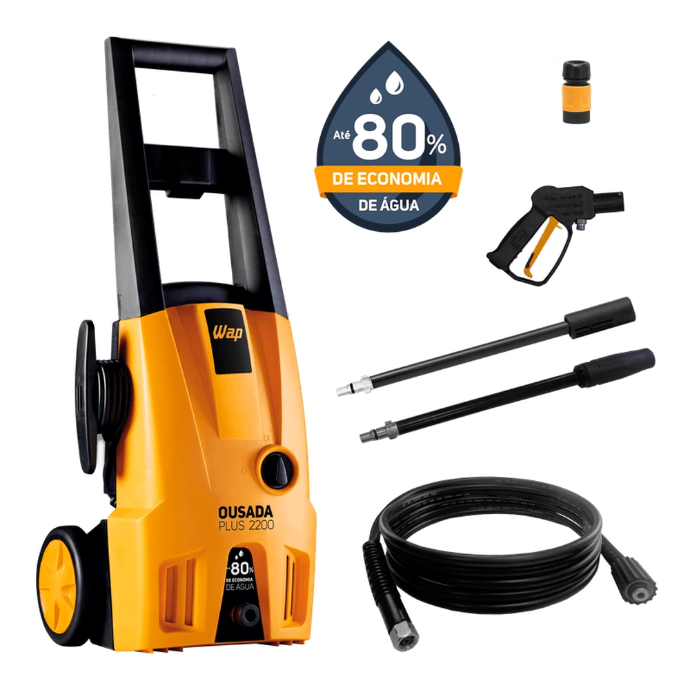 Lavadora De Alta Pressao 1500W 1750PSI Ousada Plus 2200 127V Wap
