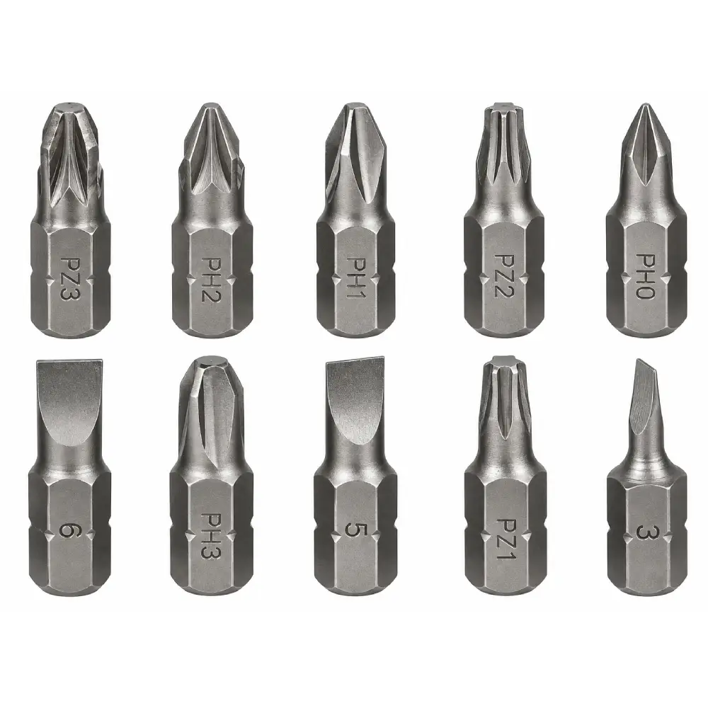 Jogo de Bits D-15693 10 Peças 1/4 pol. Makita