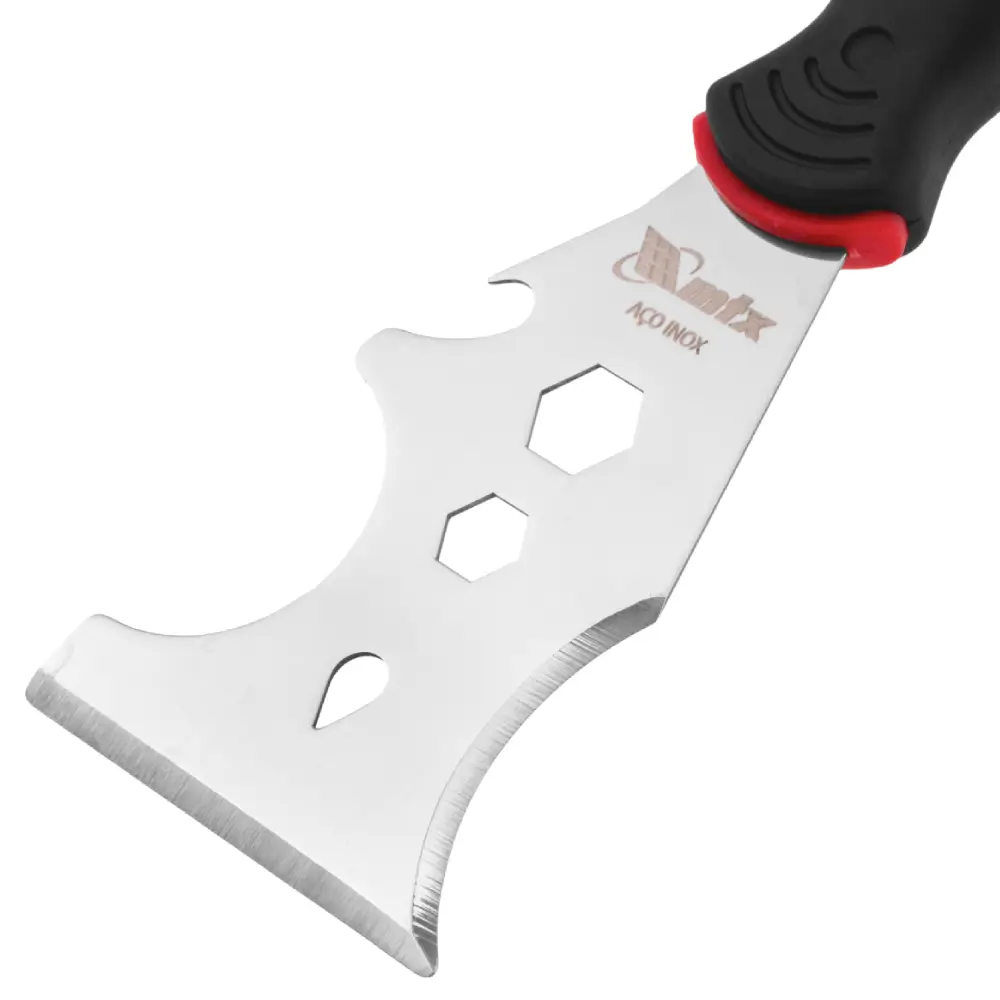 Espátula Raspador Multifuncional 9 em 1  Inox MTX