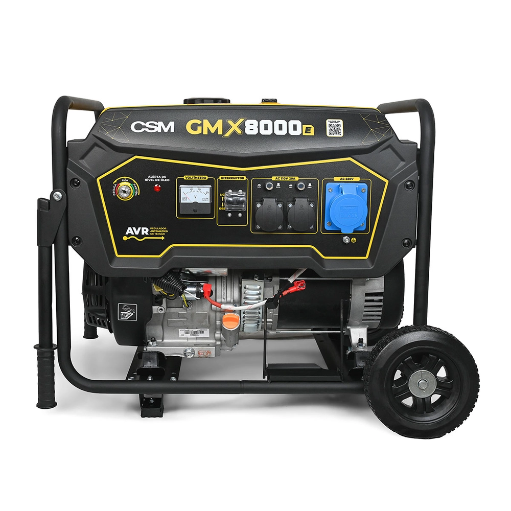 Gerador Gasolina 7,0kVA Bivolt GMX 8000E CSM