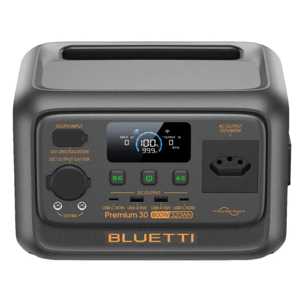 ESTACAO DE ENERGIAPREMIUM 30 V2 320WH  BLUETTI