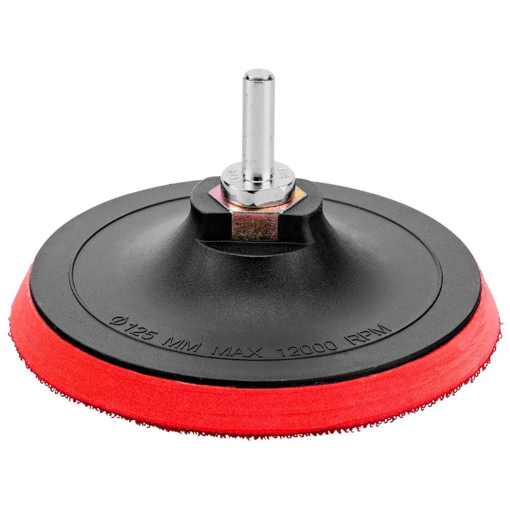 Suporte para Disco de Lixa 125mm com Velcro MTX 