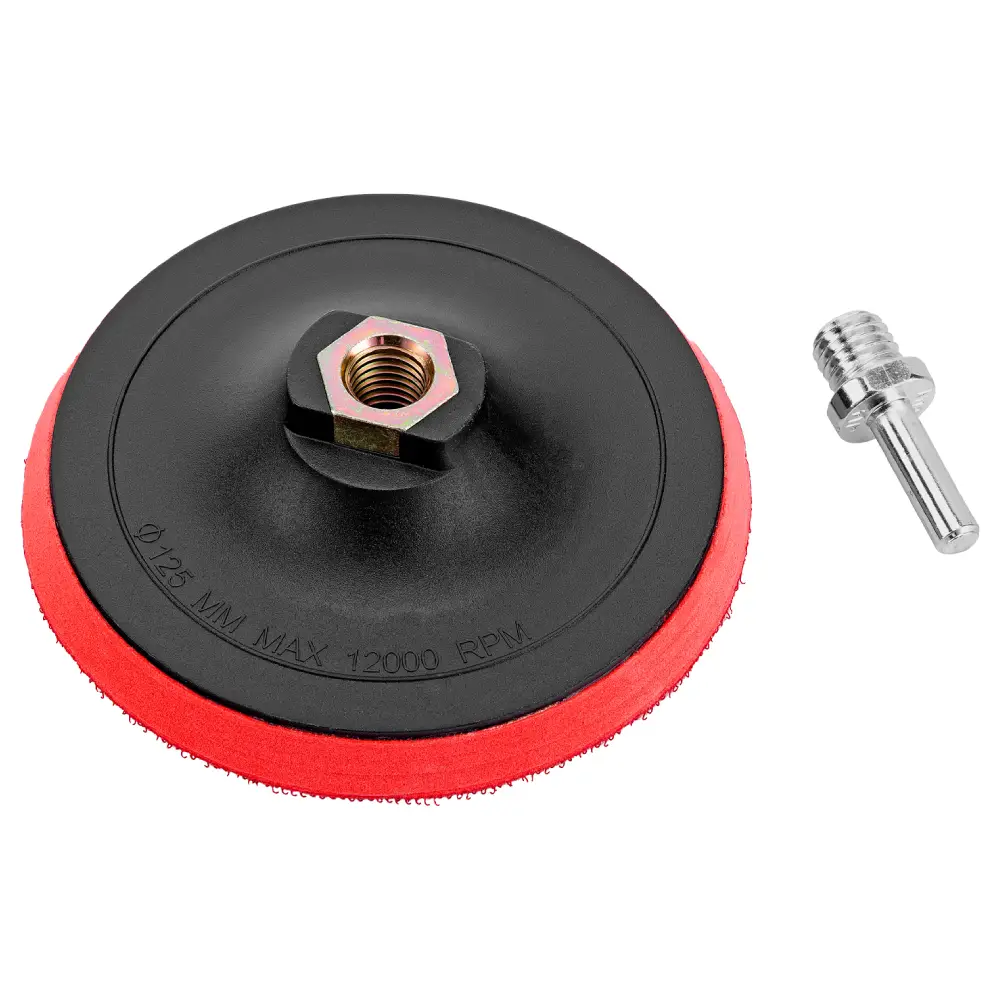 Suporte para Disco de Lixa 125mm com Velcro MTX 