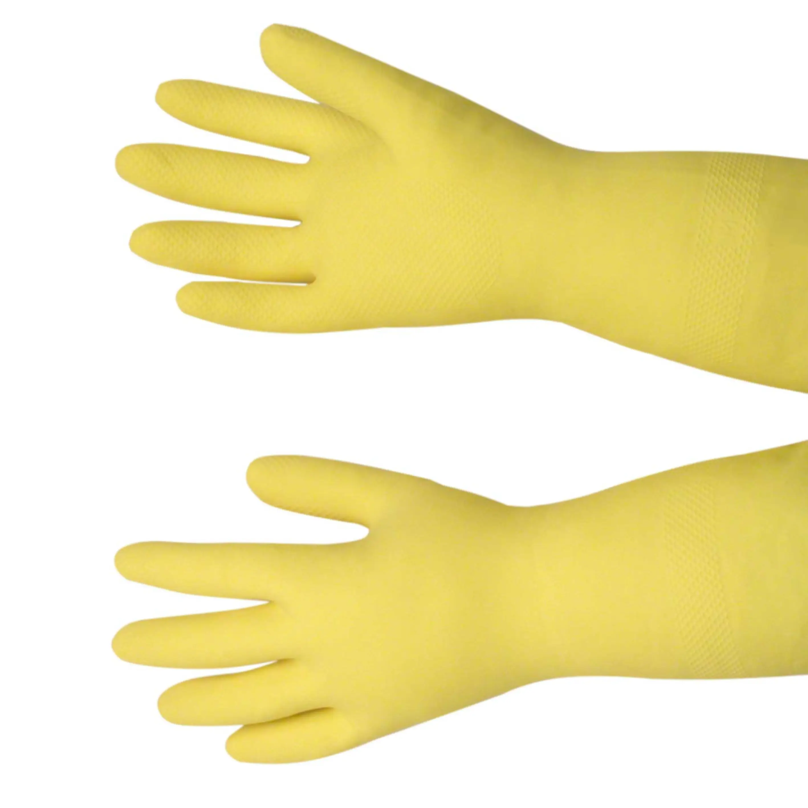Luva de Látex Amarela Tam. P CA 13974 Carbografite