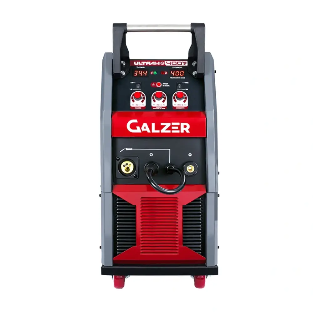 Máquina de Solda Ultra MIG 400T 400A Trifásica Galzer