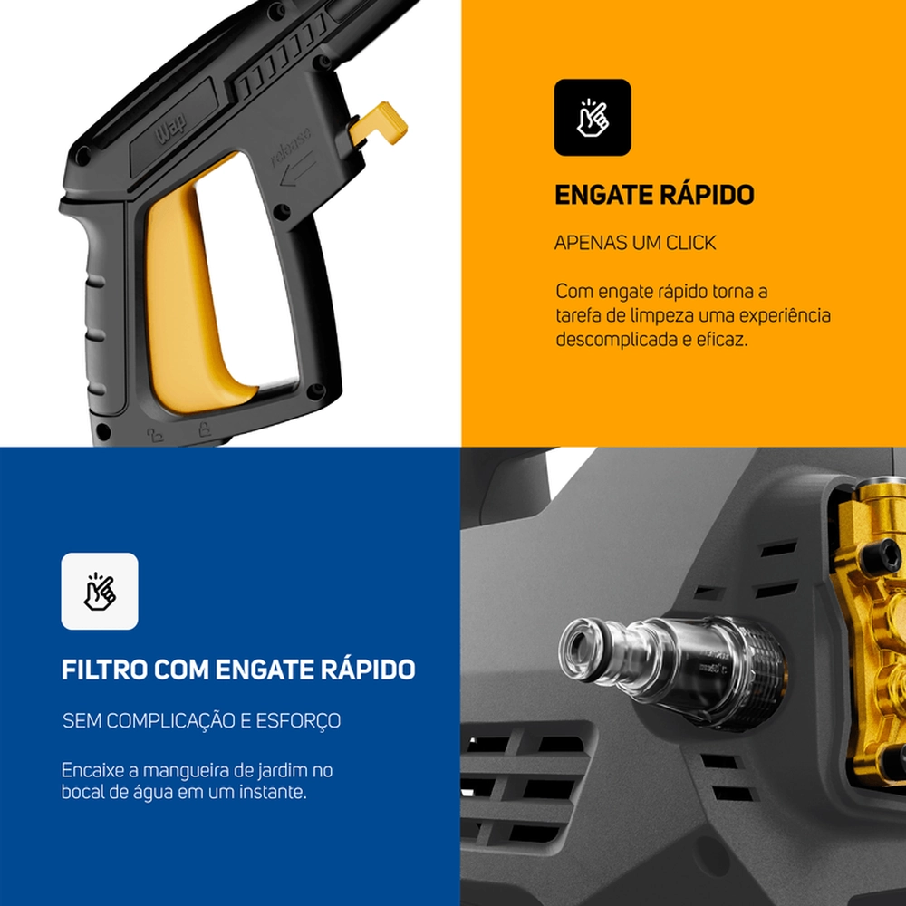 Lavadora Alta Pressão WL 4000 2000W 127V WAP 