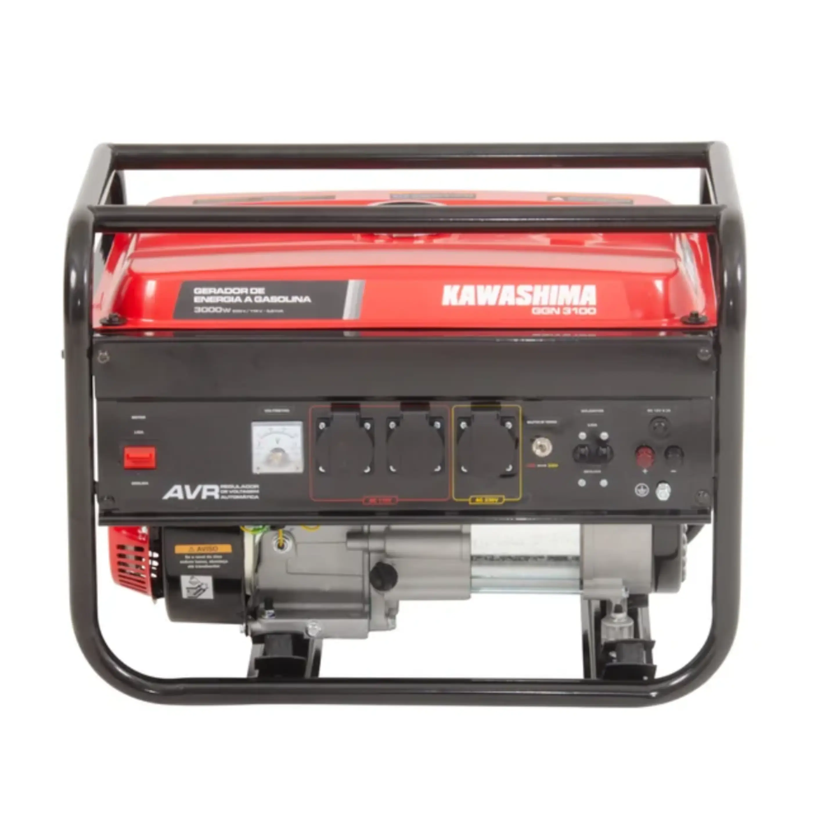  Gerador GGN3100 2.8KW AVR Digital MONO 127/220V Kawashima