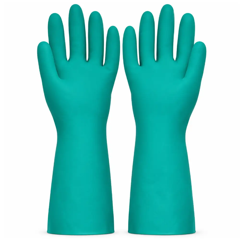 Luva Nitrílica Verde Tamanho M 012173512 Carbografite